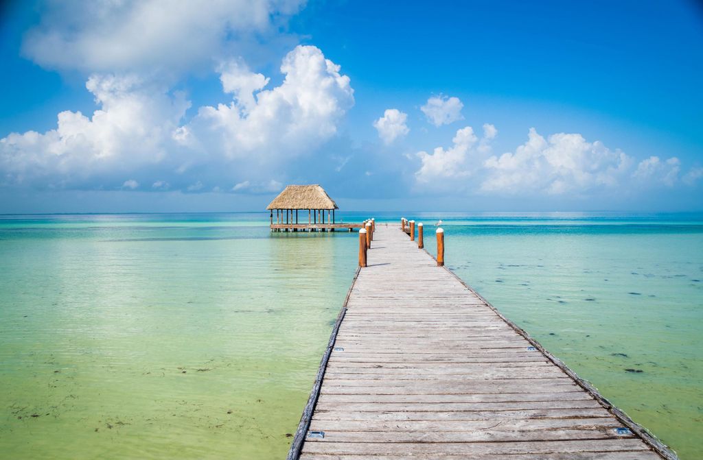 hansepuzzle 99892 - Isla Holbox Puzzle, 500 Teile, Natur, 46,0 x 30,0cm mit hochwertiger Aufbewahrung, Kartonbox und wiederverschließbarem Beutel
