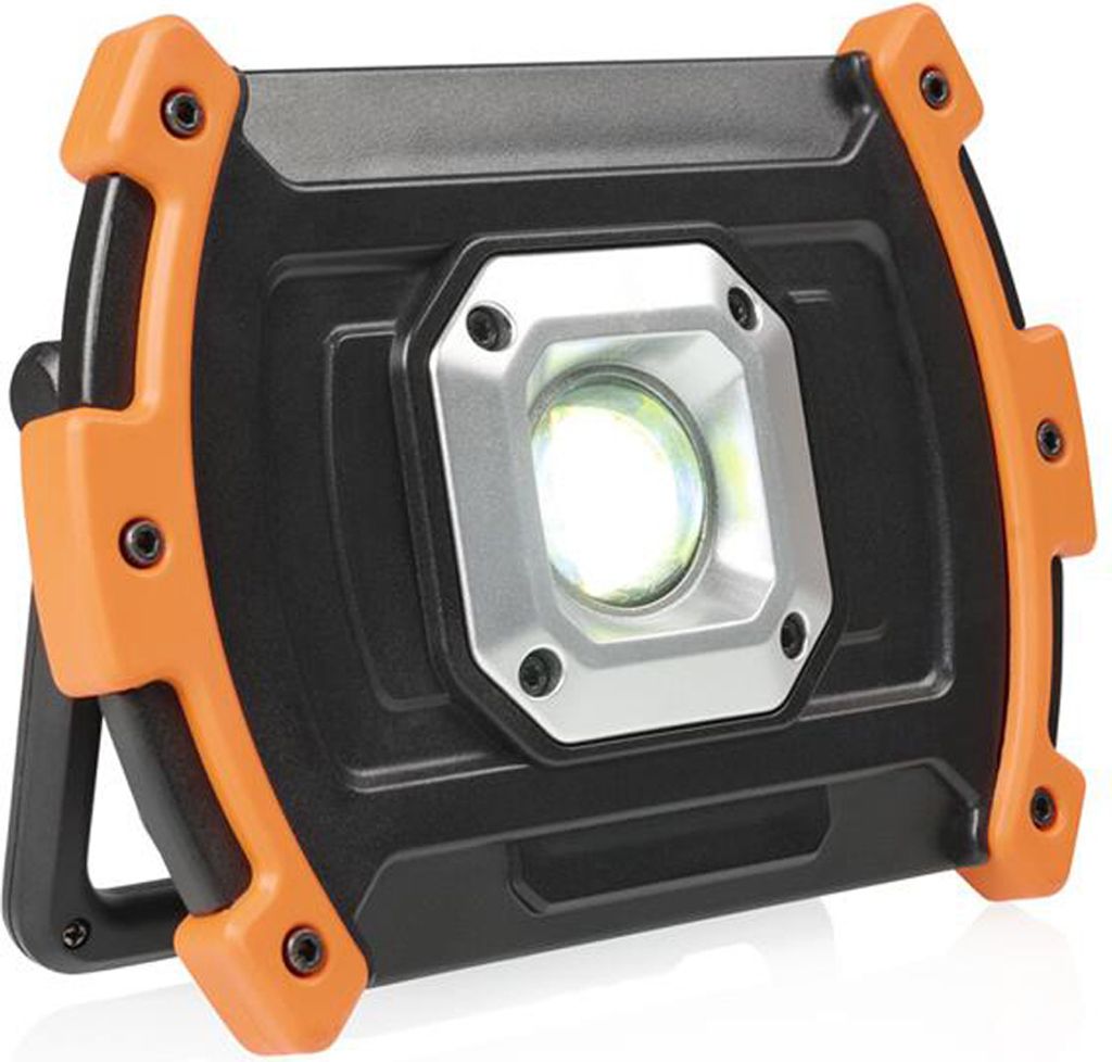Arbeitsleuchte Smartwares 10W LED aufladbares Arbeitslicht USB-Anschluß Schwarz 1000 Lumen