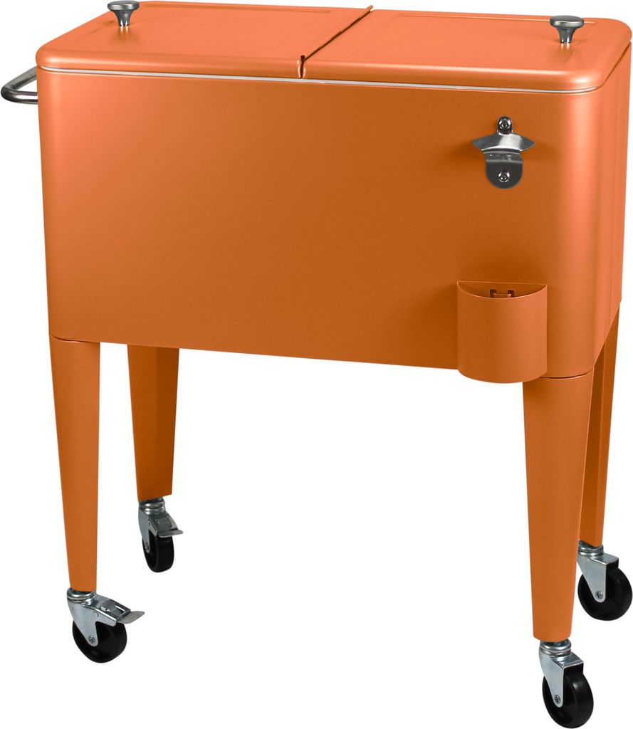 Kailua Cooler - Kühlbox, Kühlwagen, Getränkekühler, Orange Produktbild 