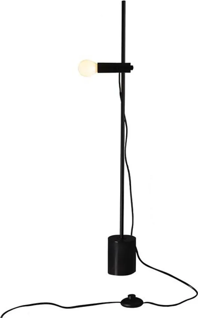 Lampe de Bureau Haute 58cm E14 Design Marbre pour Travail et Lecture