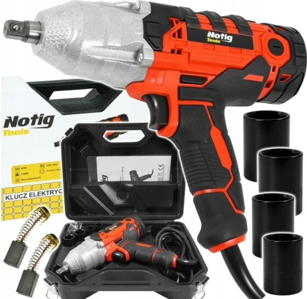 Avvitatore NOTIG 650W 720Nm con Valigetta e Accessori - Kit Lavoro