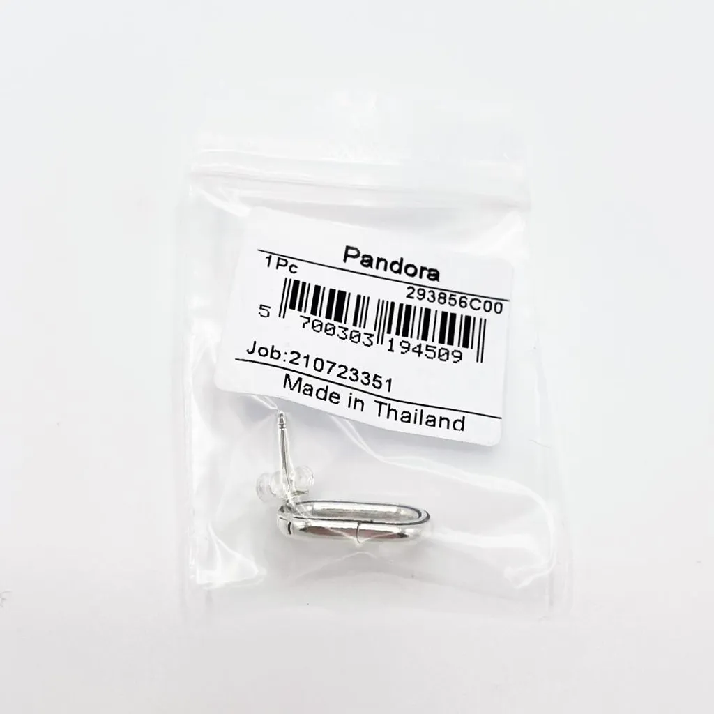 Boucles d'oreilles Pandora 293856C00 argent massif fermoir sécurisé
