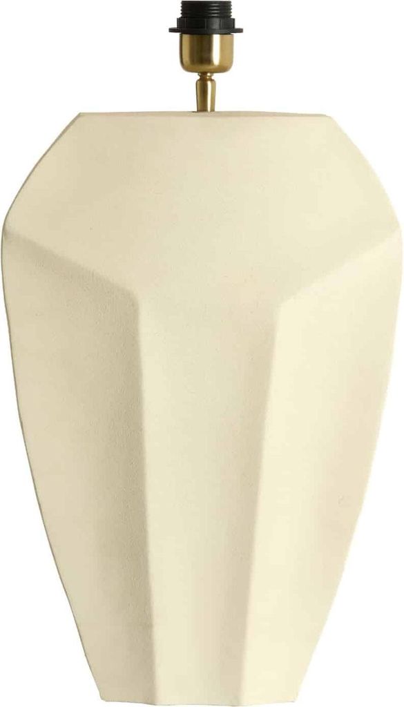 Light & Living - Lampenfüß Cordoba - Creme - 30x13x48cm