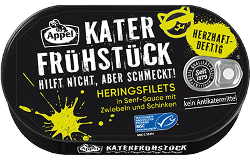 Filets de hareng Appel Katerfrühstück dans une sauce à la Image du produit 