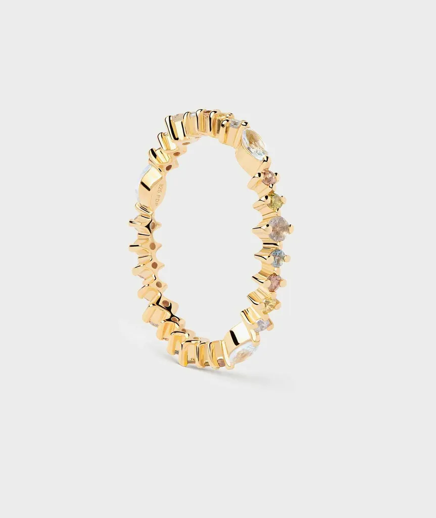 Anello PDPAOLA Gold 16 - Design Minimalista Urban per Donna