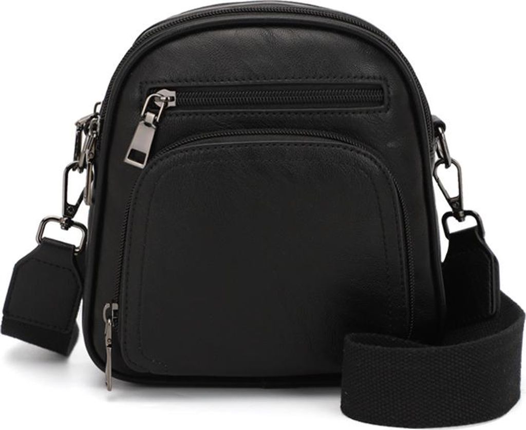 INF Schicke Damen Umhängetasche - Stilvolles & Kompaktes Design Schwarz