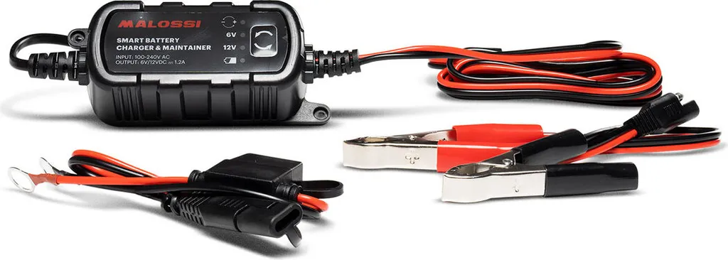 Malossi SMART BATTERY CHARGE & MANTAINER 6/12 V | Caricabatterie Moto