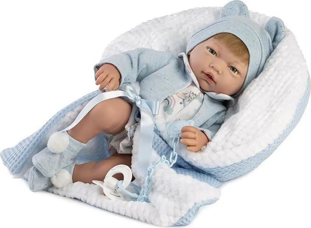 MuÑecas Guca Rober Reborn-baby Blau Blau One Size