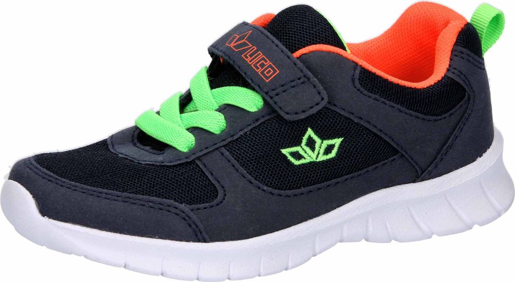 Freizeitschuh Blaine VS für Kinder und Jugendliche, Gr. 40, elastische Schnürsenkel, Klettverschluss, leichte CME-Laufsohle, atmungsaktiv und ged...