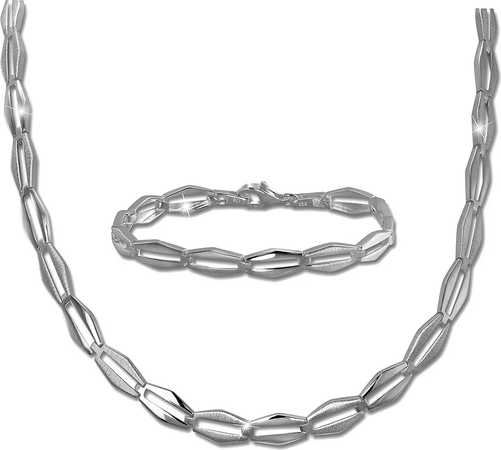 Parure Argent 925 Femme Outline Design SilverDream avec Bracelet SDS