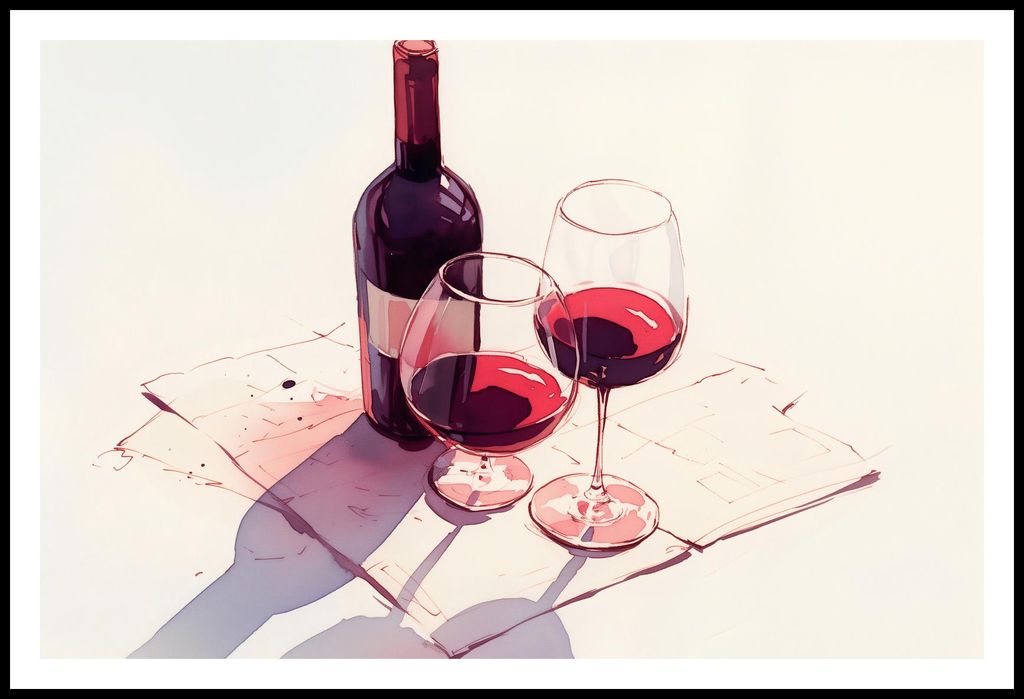 Plakat 91,5x60cm Weinbau-Stimmungen