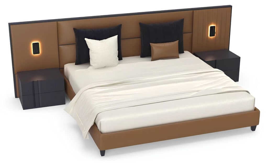 Luxus Schlafzimmer Nachttisch Betten Bett 3tlg Design Einrichtung Komplett Set