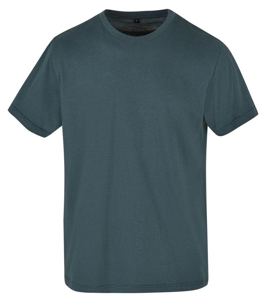 Build Your Brand - "Basic" T-Shirt Rundhalsausschnitt für Herren LT5704 (3XL) (Flaschengrün)