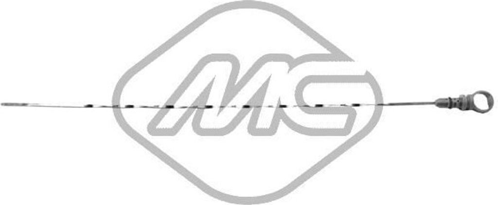 Metalcaucho 39168 Ölmessstab Ölpeilstab Ölstab für FORD MONDEO IV Turnier (BA7) GALAXY (WA6) MONDEO IV (BA7) passend für PEUGEOT 508 SW I (8E)...
