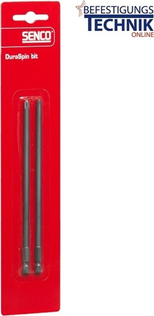 2 Stück Ersatz-Bit 1/4" Phillips PH-2 195mm EA0329B für DS7525 Senco DuraSpin Magazinschrauber