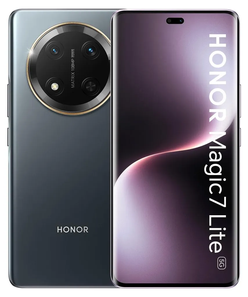 Honor Magic7 Lite 5G 512 Go Finissez-en avec le Manque d'Espace Noir