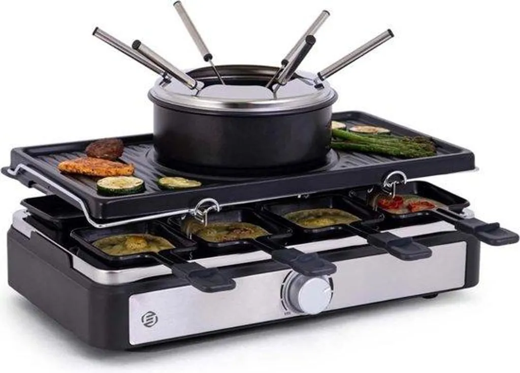 Réussissez vos Repas de Fête avec l'Appareil Gourmet-Stel Inox 4 Personnes