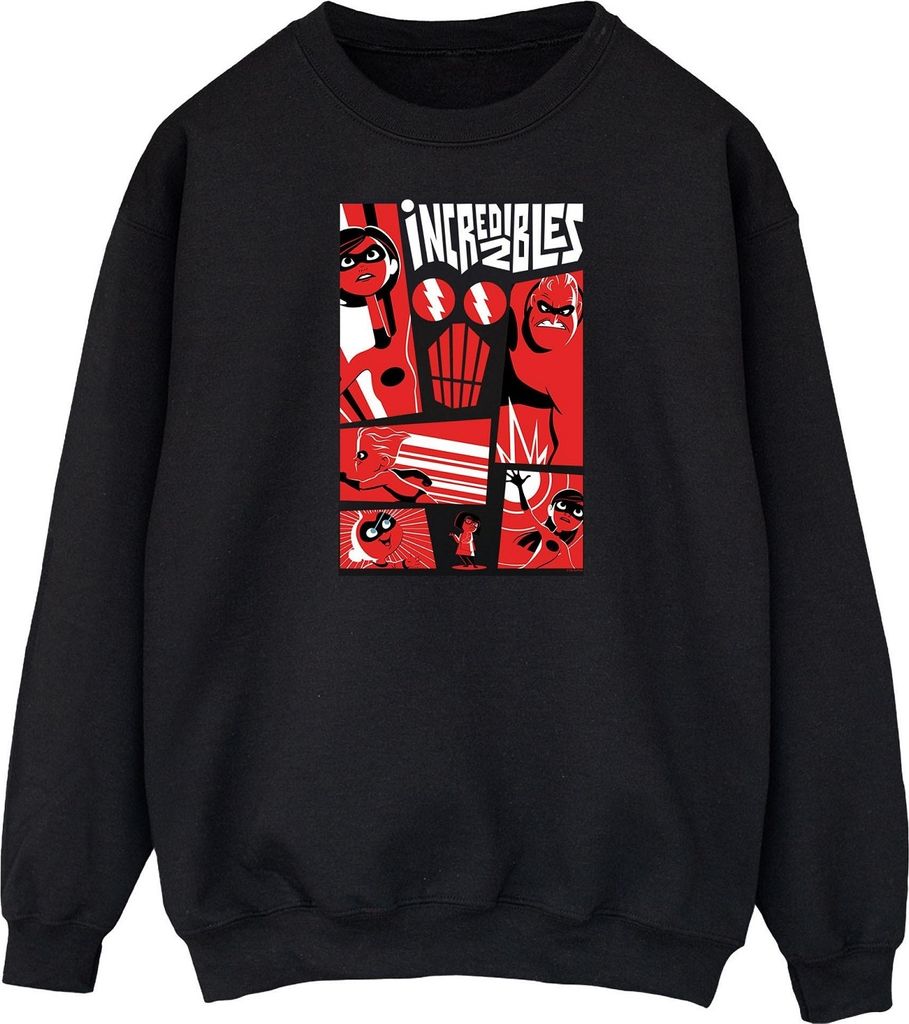 The Incredibles - Sweatshirt für Herren BI2017 (M) (Schwarz)