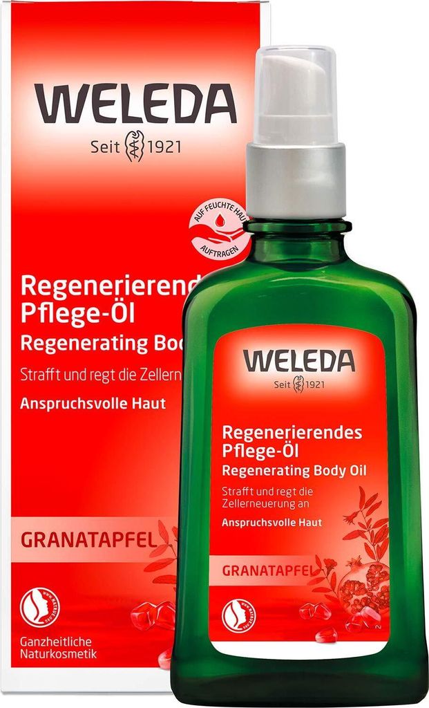 Weleda Regenerační tělový olej s granátovým jablkem Obrázek produktu 