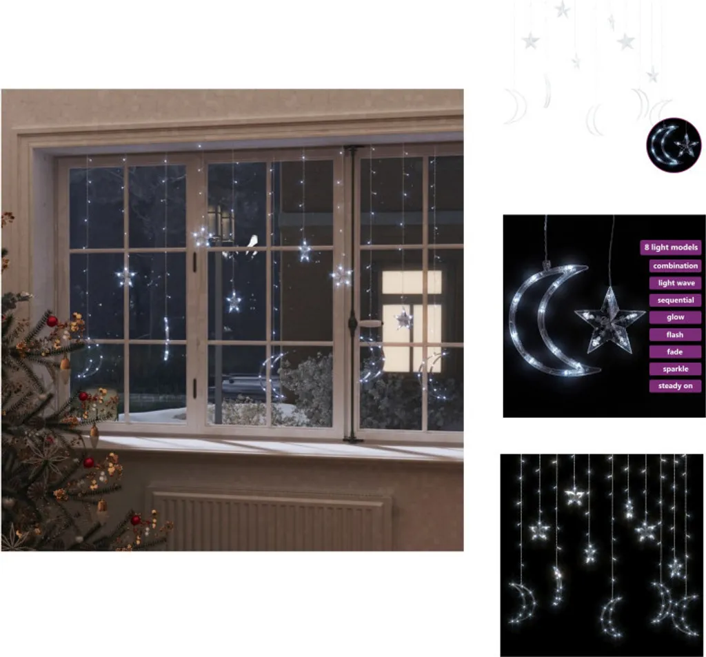 Guirlande Lumineuse 138 LED Blanc Froid : Décoration de Noël Facile avec Télécommande