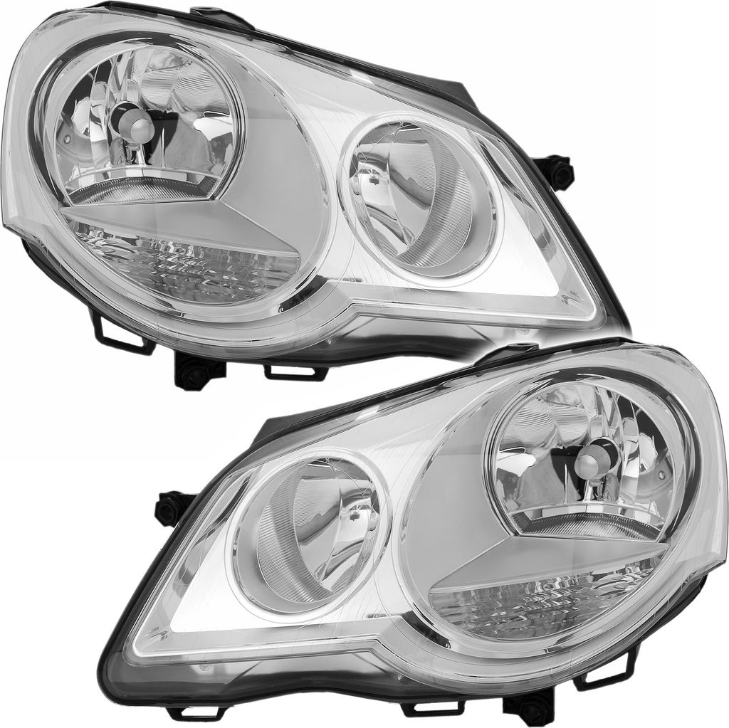 TYC Scheinwerfer Set für VW Polo 9N 5/2005-12 H1 H7 LWR Produktbild 