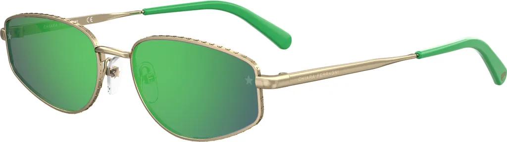 Occhiali Chiara Ferragni CF 7025/S Oro Verde 56/18/140 - Must-Have