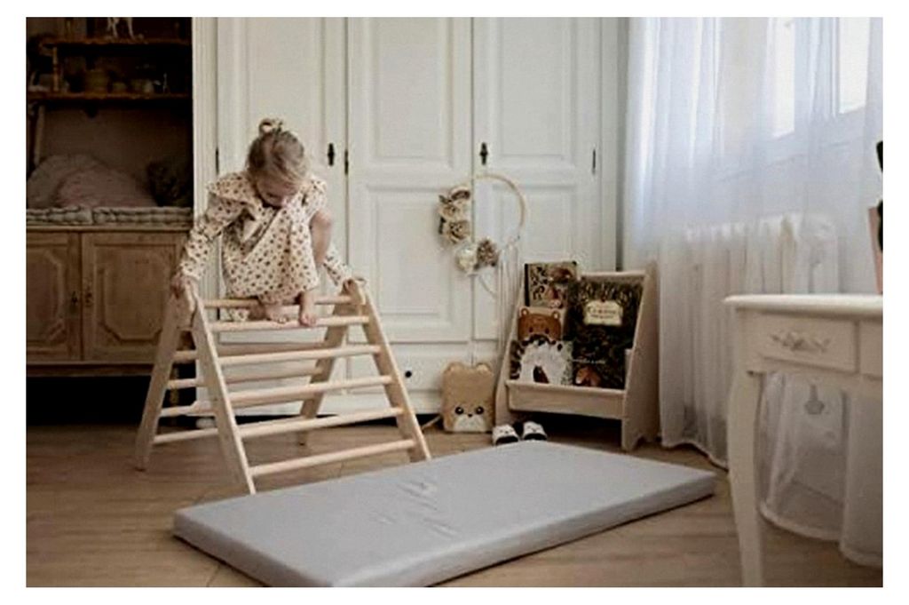 Spielmatte, Turnmatte für Innenräume, Bodenmatte, Hüpfmatte, Sprungmatte, Gymnastikmatte, Spielmatratze, Sportmatte