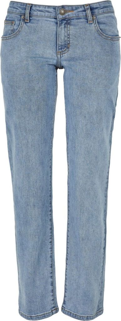 Urban Classics Ladies - Low Waist Straight Denim Jeans - W28