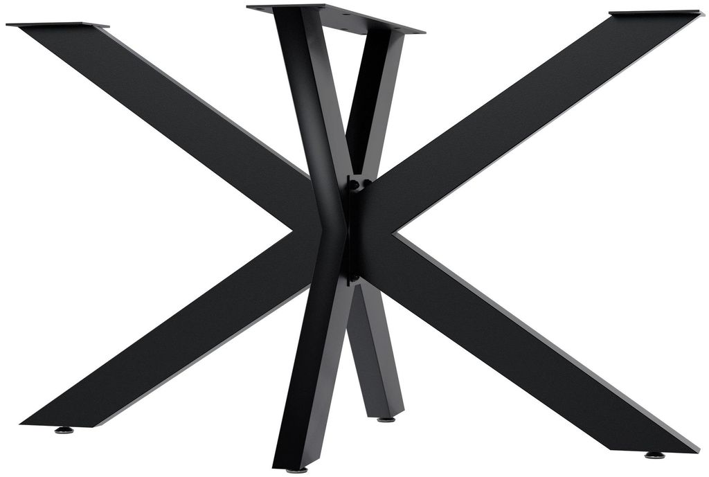 CLP Tischbeine Hardwick aus Stahl in Sternform Höhe 71 cm Produktbild 