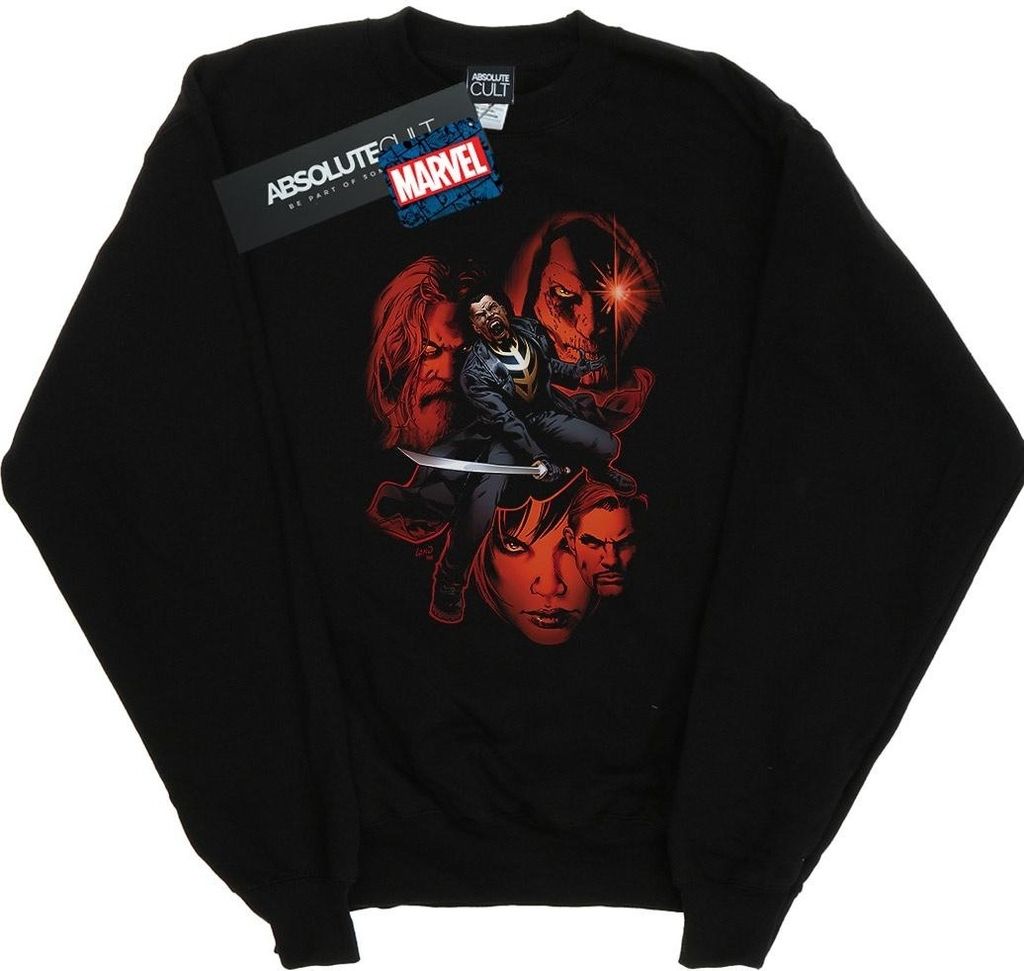 Marvel - Sweatshirt für Herren BI41873 (XXL) (Schwarz)