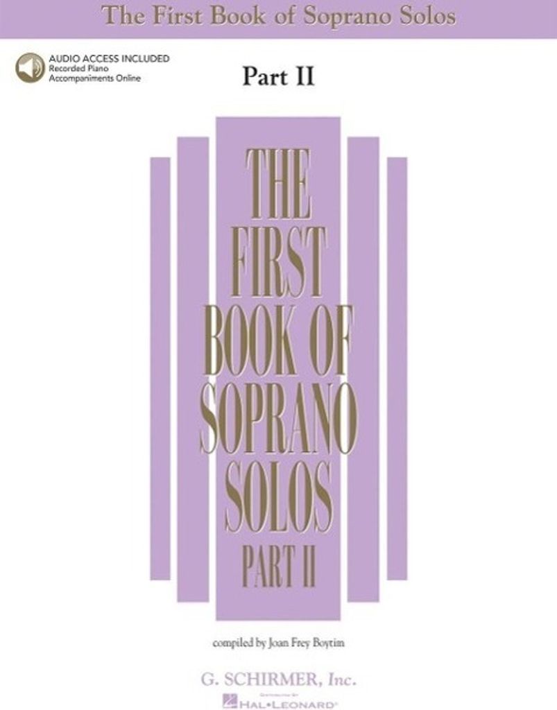 The First Book of Soprano Solos - Part II Book/Online Audio