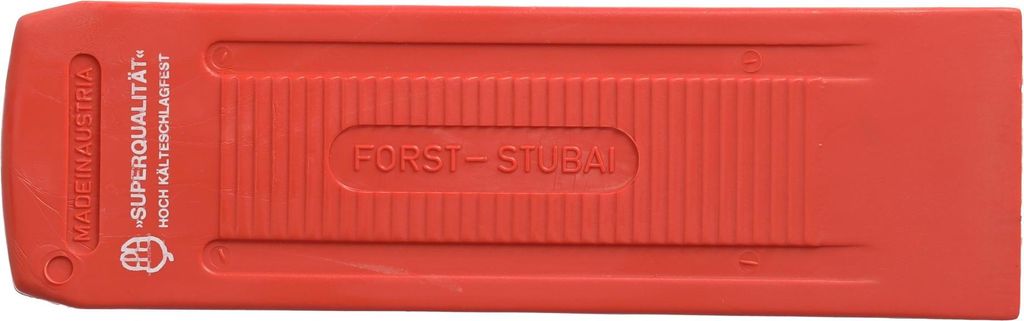 STUBAI Fällkeil 230 mm aus Polyamid | 300 g | Spaltkeil mit Querrillen, Holzspalter, Keil zum Fällen von Bäumen, für Forst, Garten und Camping