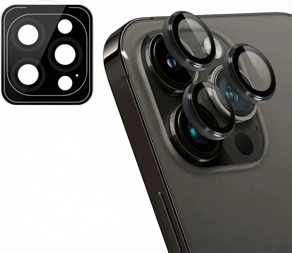 Inskin Pellicola Vetro Temperato Per IPhone 14 Pro (6,1") – Confezione 2+2 Con Protezione Fotocamera, Anti-Graffio