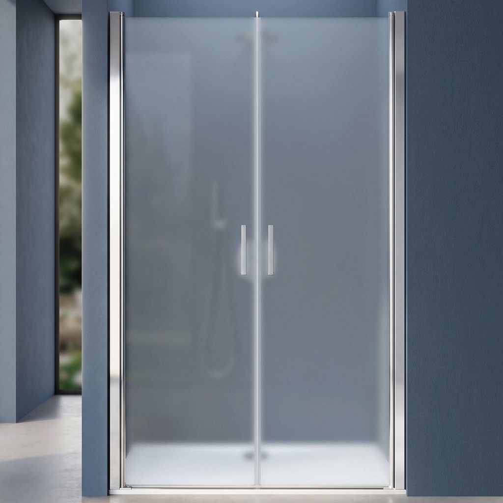 doporro Double Portes de Douche à L'italienne Opaque Image du produit 