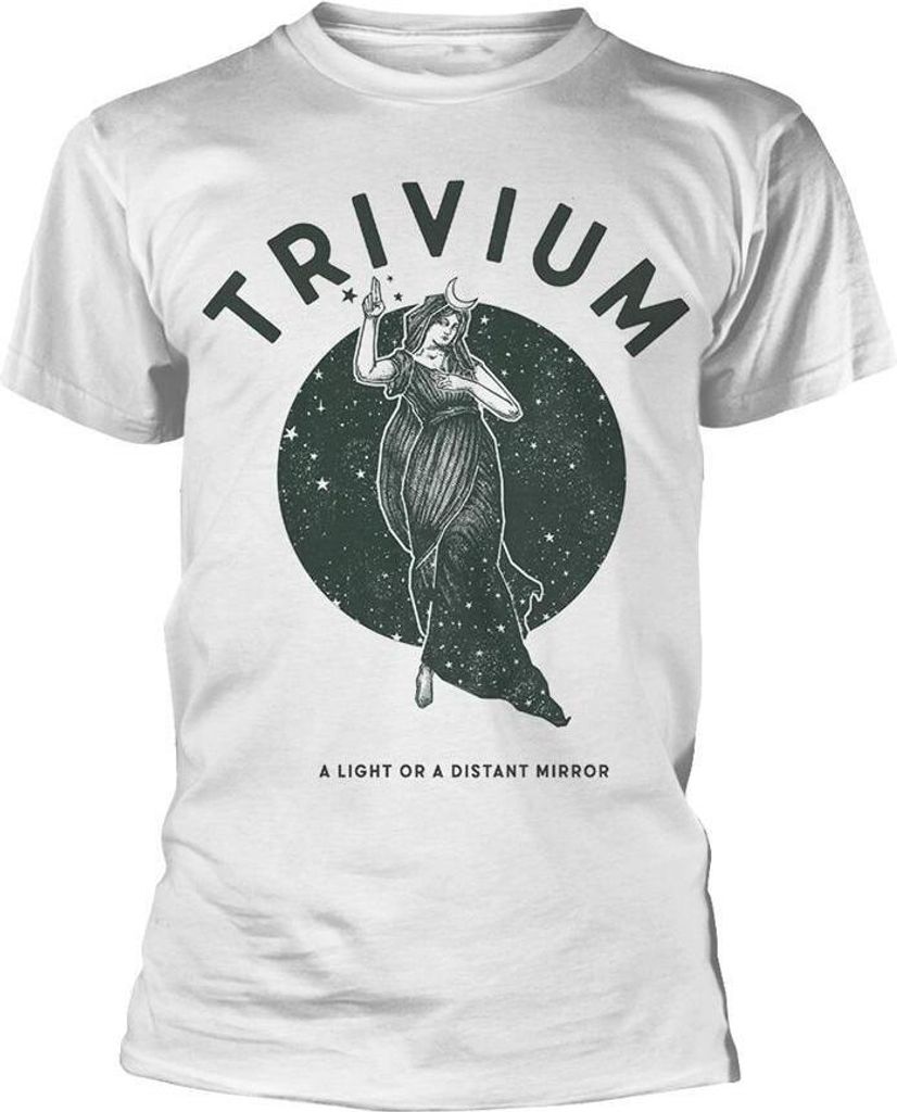 Trivium - T-Shirt für Herren/Damen Uni PH893 (XL) (Weiß)