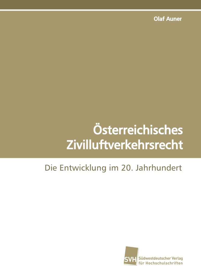Österreichisches Zivilluftverkehrsrecht