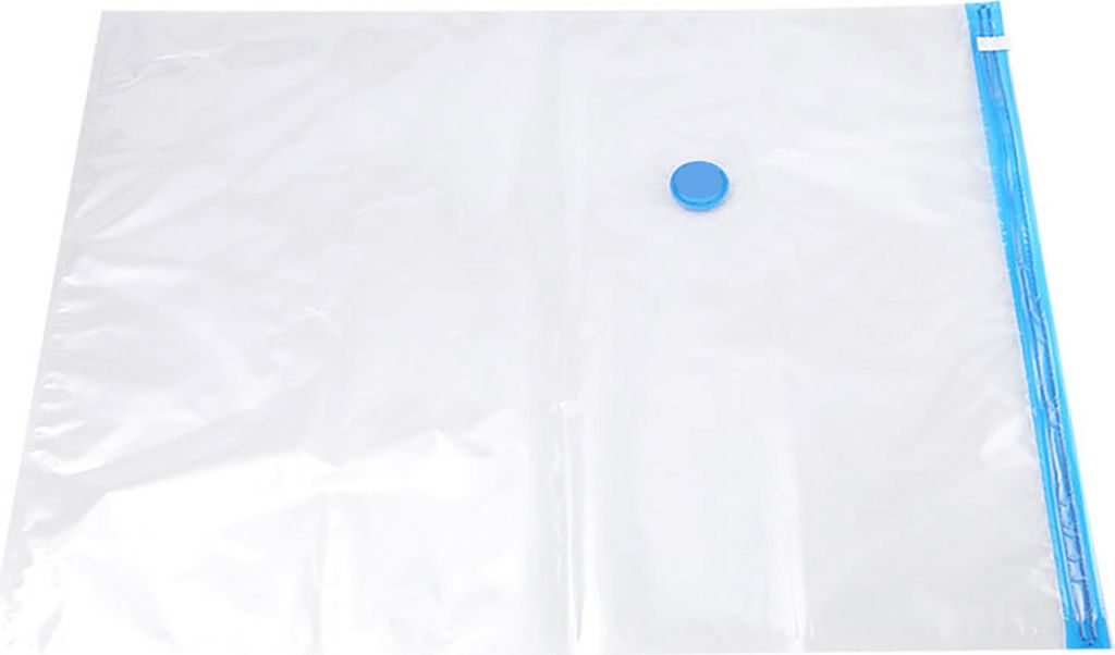 Kompressionsbeutel, langlebiger, transparenter Vakuum-Aufbewahrungsbeutel, platzsparender Kleiderschrank-Organizer-Beutel für Kleidung, Kissen, Decke