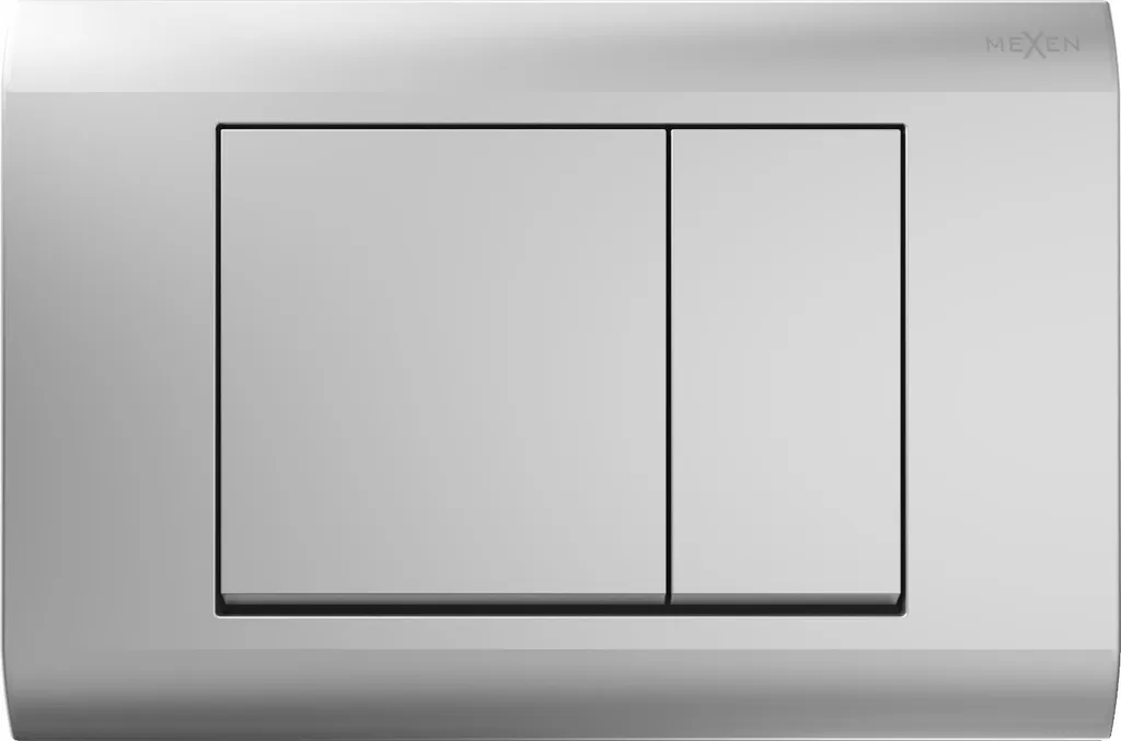 Pulsante Pneumatico Mexen Fenix Air 01 6A0102 Cromo Opaco per WC