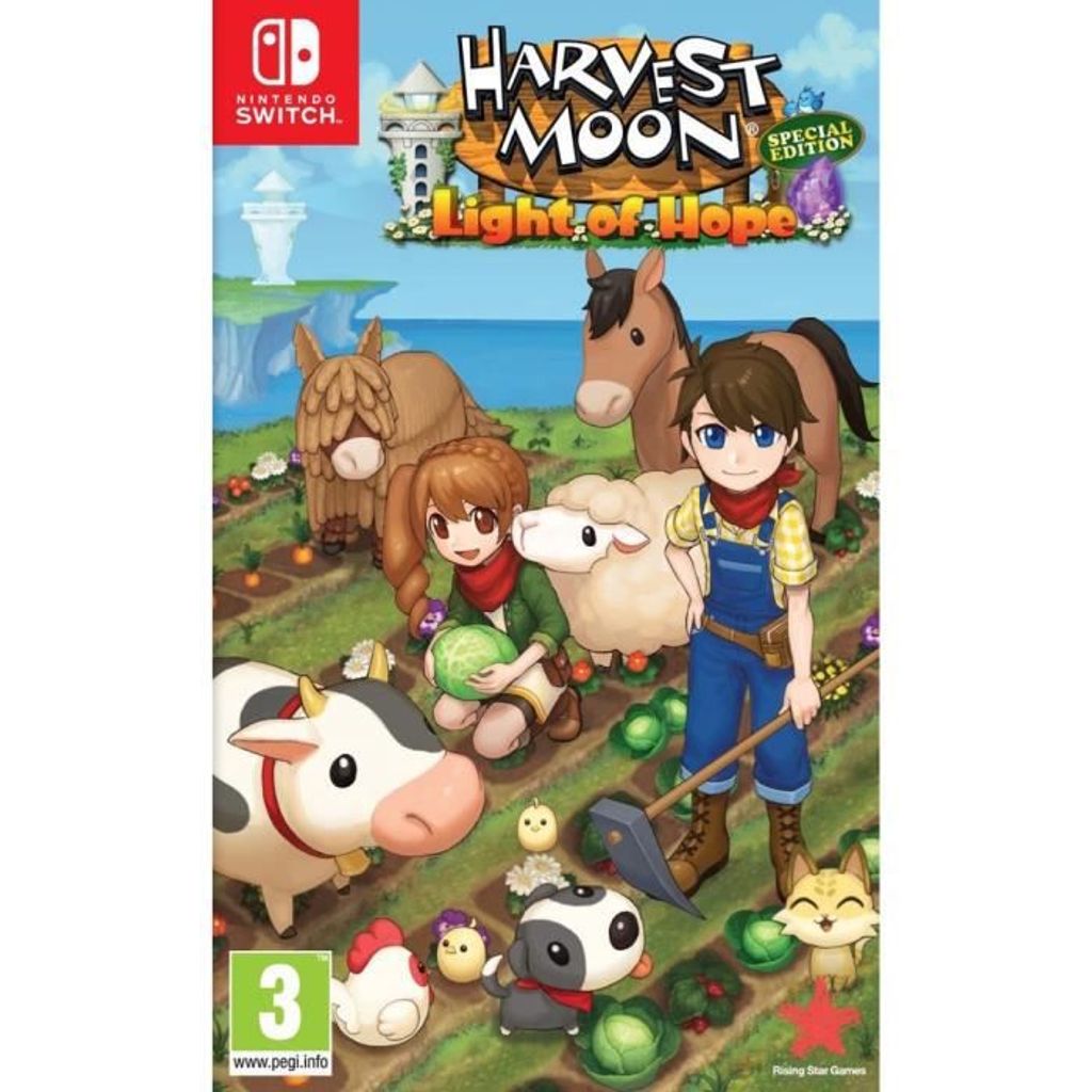 Harvest Moon Light of Hope Spiel wechseln