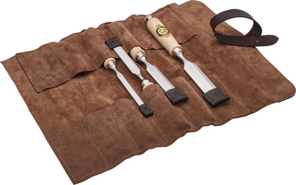Kirschen Stechbeitelsatz  Set aus 4 Stechbeiteln und Immagine del prodotto 