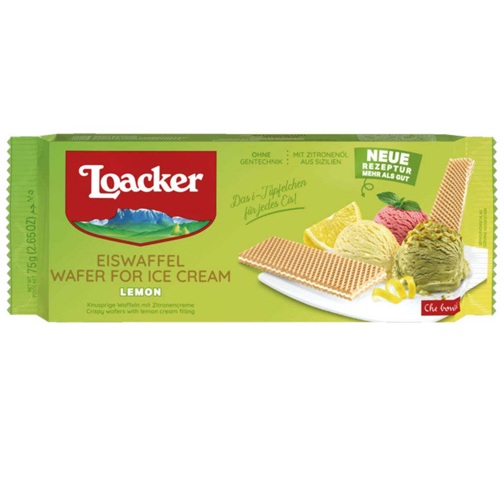 Zmrzlinový kornútok Loacker Classic Lemon s jemným Obrázok produktu 