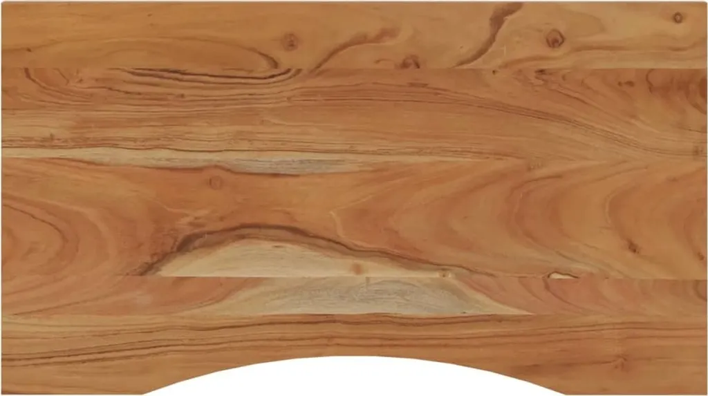 Legno Massiccio di Acacia 90x50x2,5 cm - Piano di Lavoro per Fai-da-Te