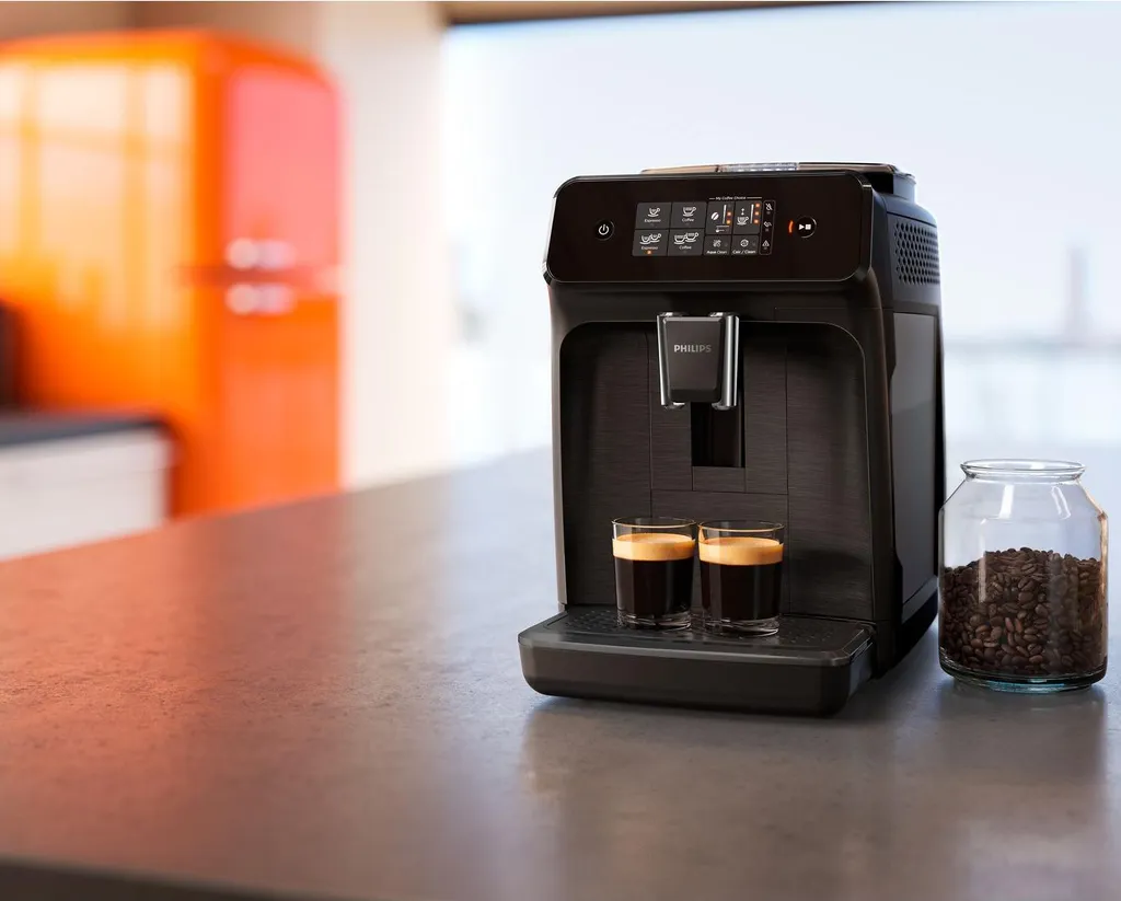 Machine café grain Philips Série 1200 idéale pour expresso matinal