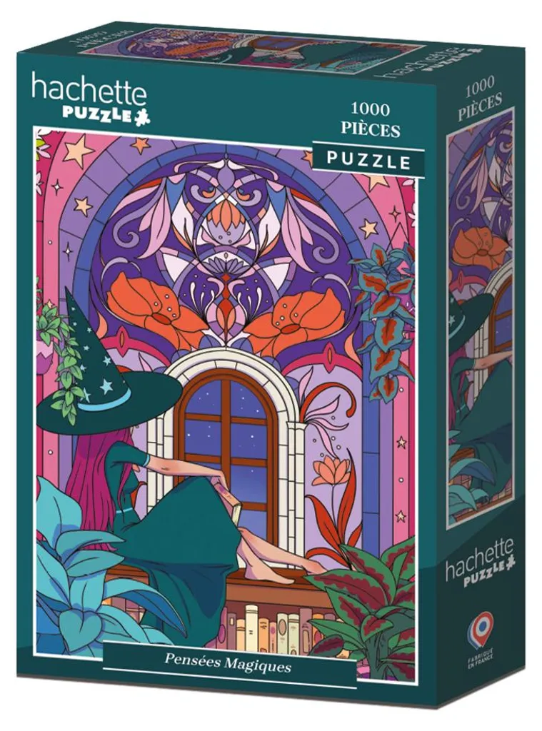 Puzzle 1000 pièces Hachette activité relaxation à la maison