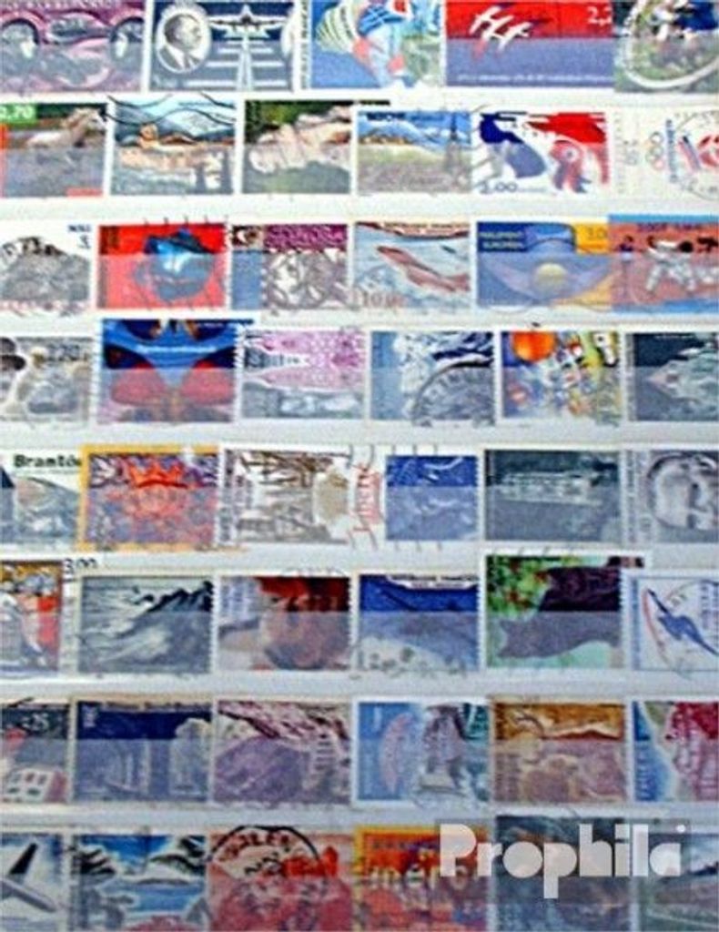 Briefmarken Frankreich 500 verschiedene Marken