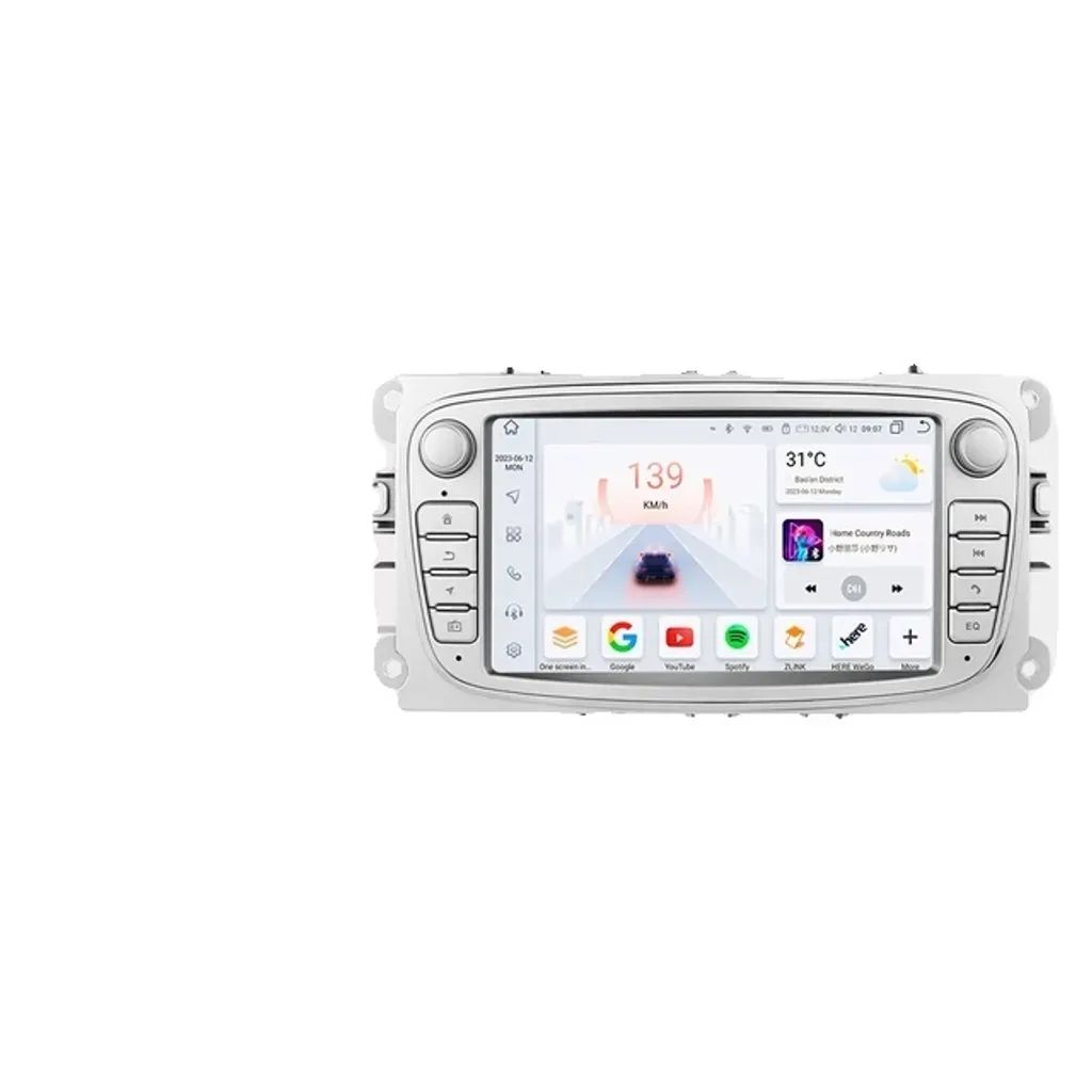 Autoradio Android S4 S4-4G CarPlay avec GPS Navigation 32G 8-Core