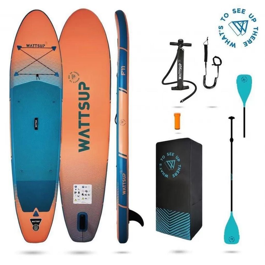 WattSUP F11 SUP board, stand-up paddleboard, surfboard, Productafbeelding 