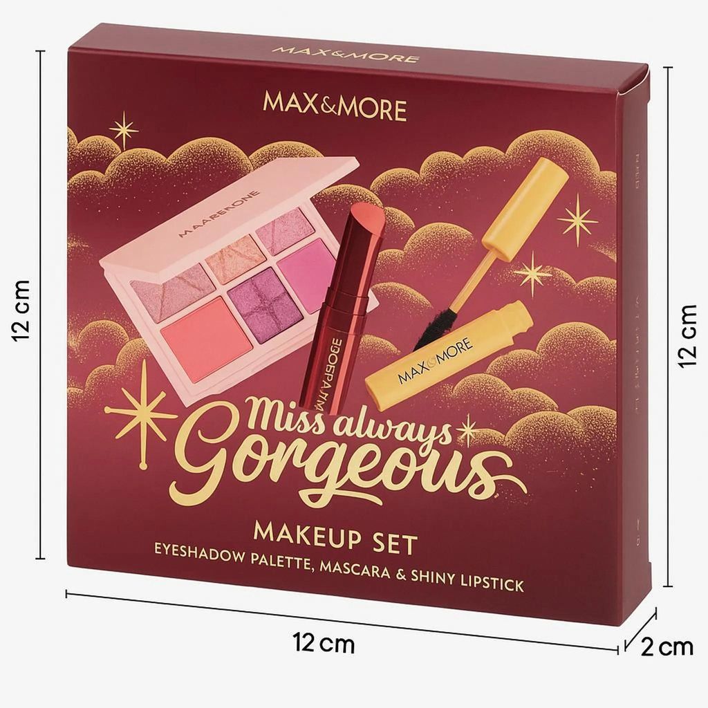 MAX & MORE – Miss Always Gorgeous Make-up Set 3-teilig
