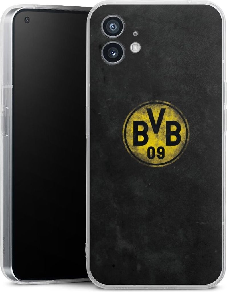 DeinDesign Handyhülle für Nothing Phone 1 Silikon Hülle Case Smartphone Schutzhülle BVB Borussia Dortmund Fanartikel