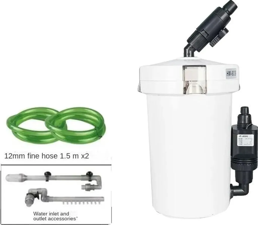 Filtro Acquario HW-603B 220V | Potenza 400L/h e Silenzio Totale